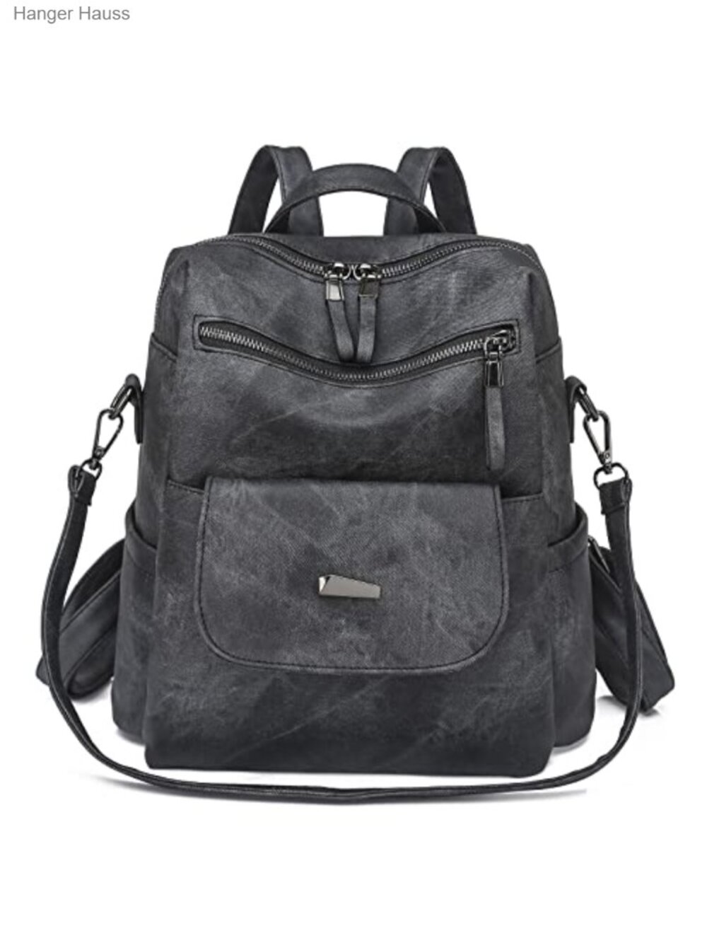 PU Leather Women's Fashion Backpack Purse Convertible Anti-Theft Travel Handbag